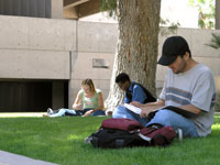 Students at West Campus