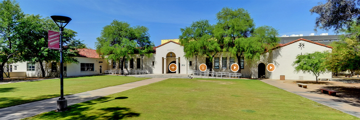 An image of Downtown Campus Courtyard