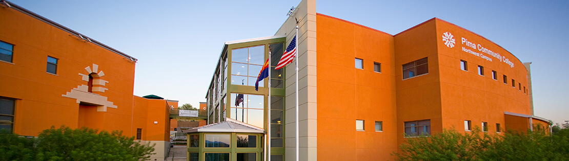 An outside image of Pima's Northwest Campus