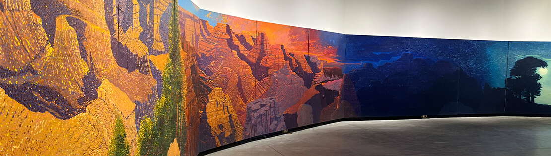 Pima's Bernal Gallery from the inside