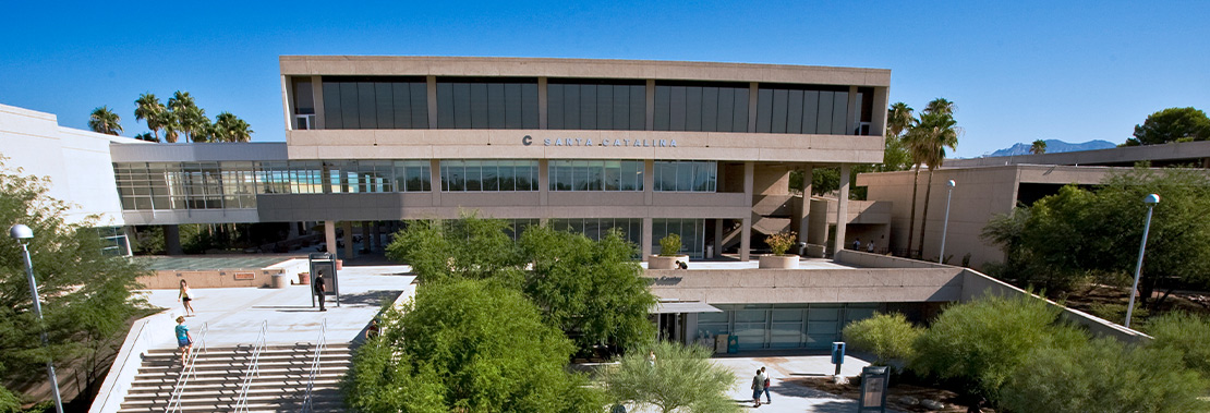 An aerial shot of Pima's West Campus